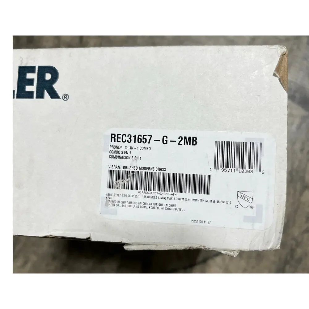 Kohler prone multifunction
